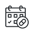 Difficulty Remembering Medication Schedules Icon