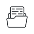 Documentation and Record-Keeping Icon