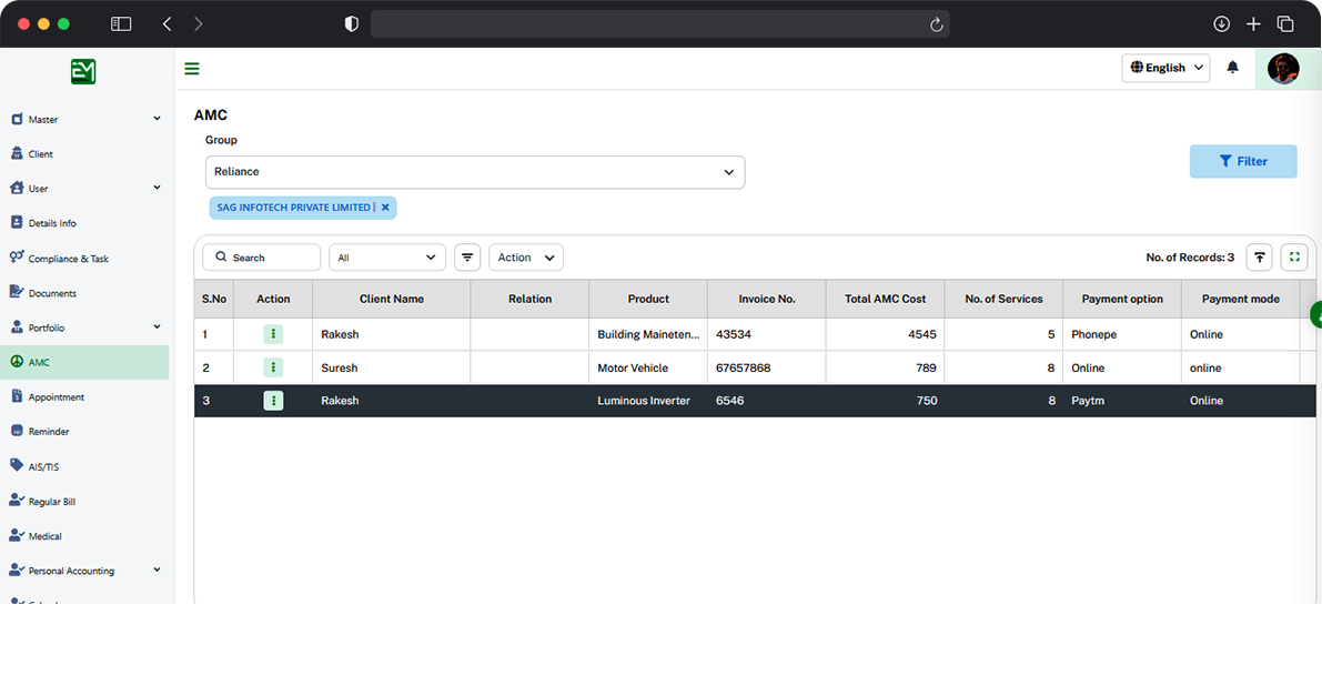 EazeMax Software Simplify Your AMC Management