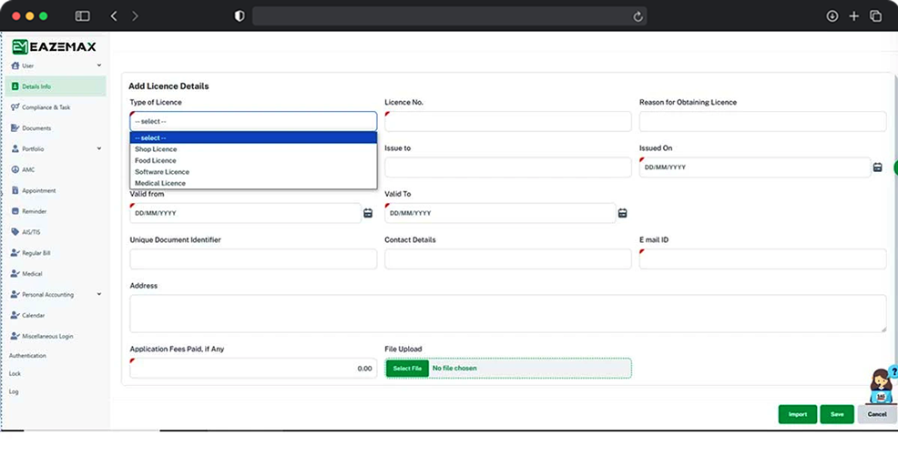 EazeMax License