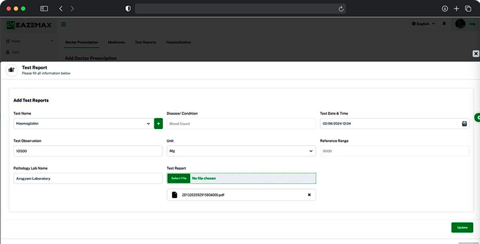 EazeMax Software Test Reports