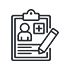 Limited Access to Medical History Icon