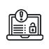 Risk of Data Breaches Icon